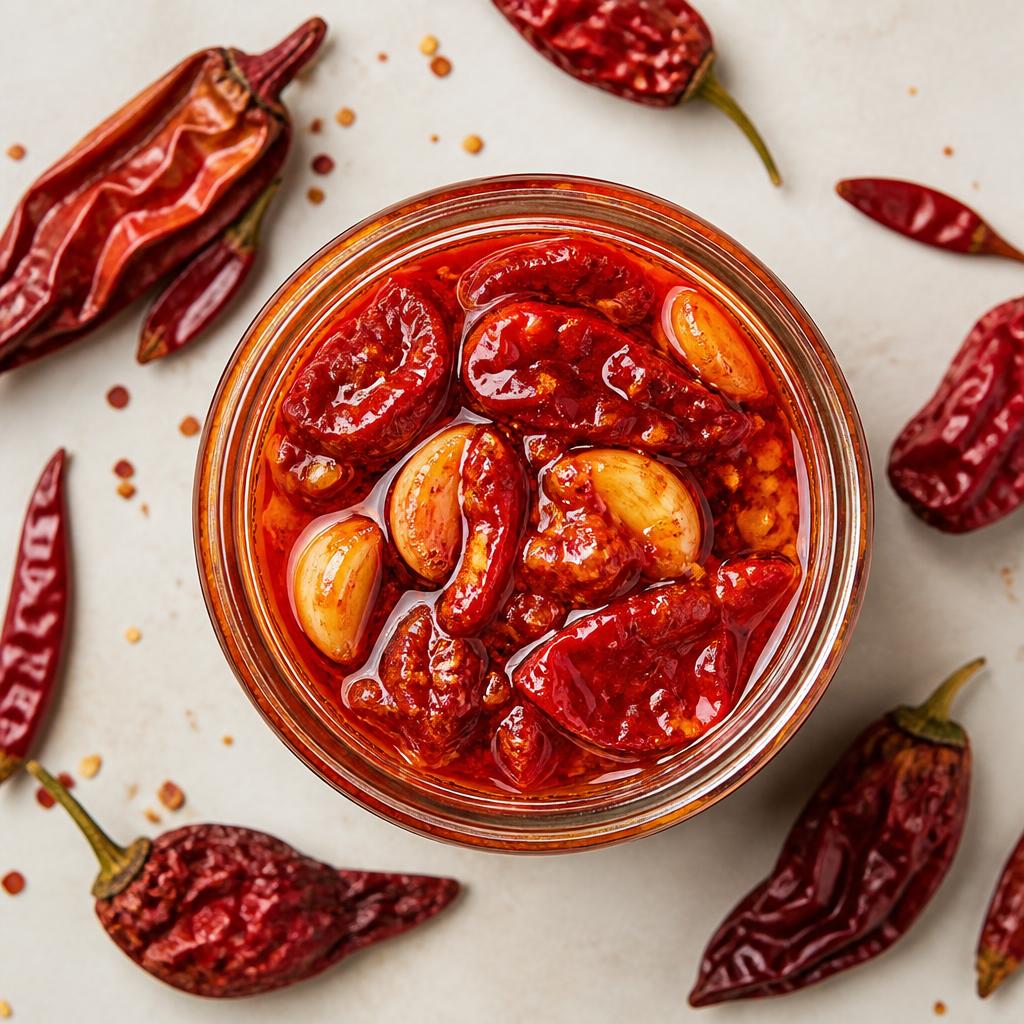 Ghost Garlic pickle jar
