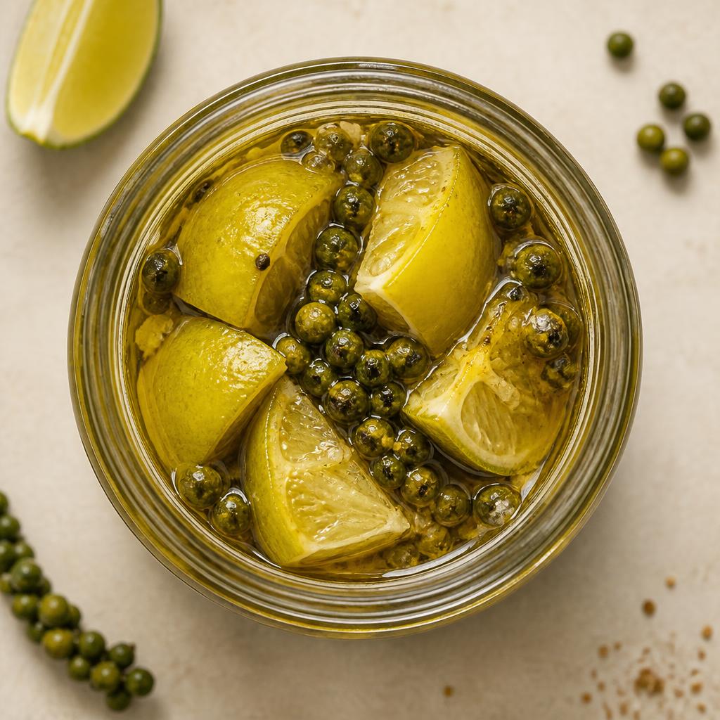 Salted Lime pickle jar